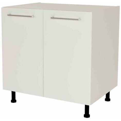 Mueble cocina bajo con 2 puertas en varios colores 85 cm(alto)80 cm(ancho)60 cm(largo)