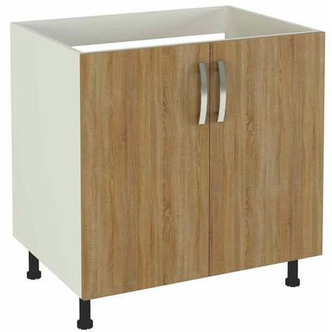 Mueble cocina fregadero 2 puertas en varios colores 83 cm(alto)80 cm(ancho)58 cm(largo)