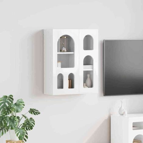 Mueble colgante con estante brillante 59 x 20 x 71.5 cm