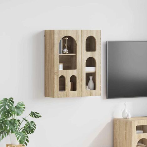 Mueble colgante con estante Roble  59 x 20 x 71.5 cm
