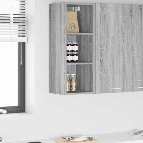 Mueble colgante Gris 30 x 29,5 x 80 cm