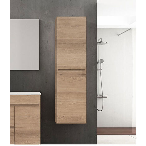 Mueble Columna de baño para mueble ALLSTONE 10 colores disponibles y dos tamaños 35x140x25 Estepa