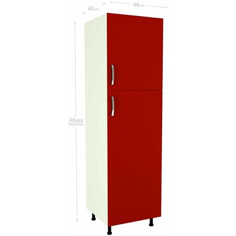 Mueble cocina columna para despensa o escobero de 2 puertas 213 cm(alto)60 cm(ancho)60 cm(largo)