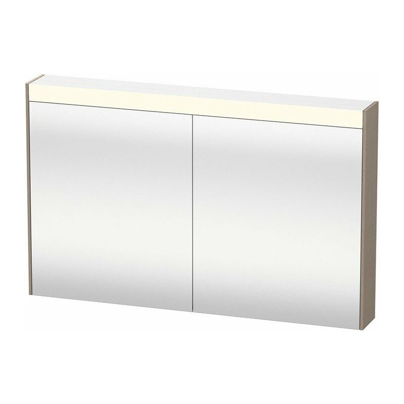 

Mueble con espejo BRIOSO con iluminación Duravit 760x1020x148mm 14 W lino