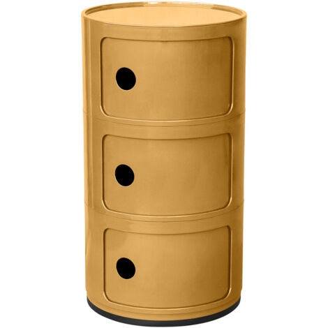 PRIVATEFLOOR Mueble Contenedor Almacenaje - 3 Cajones - New Caracas 3