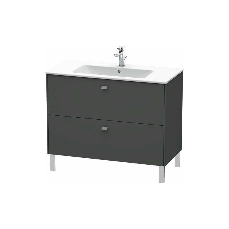 

Mueble de aseo Duravit Brioso de 102,0 x 47,9 cm, con 2 extraíbles, incl. hueco para sifón y delantal, para lavabo ME by Starck 233610, Color