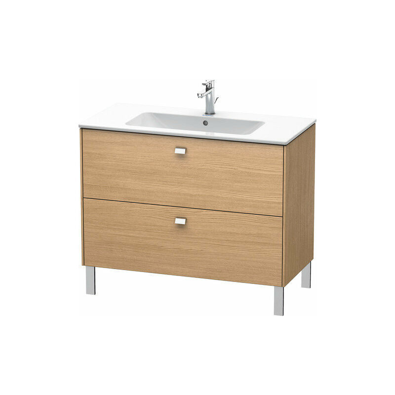

Mueble de aseo Duravit Brioso de 102,0 x 47,9 cm, con 2 extraíbles, incl. hueco para sifón y delantal, para lavabo ME by Starck 233610, Color