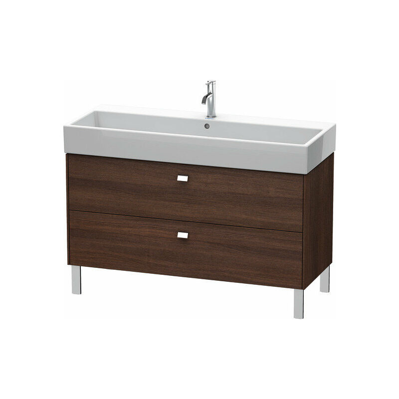 

Mueble de aseo Duravit Brioso de 118,4 x 45,9 cm, 2 extraíbles, con sifón y delantal, para lavabo Vero Air 235012, Color (frente/cuerpo): Decoración