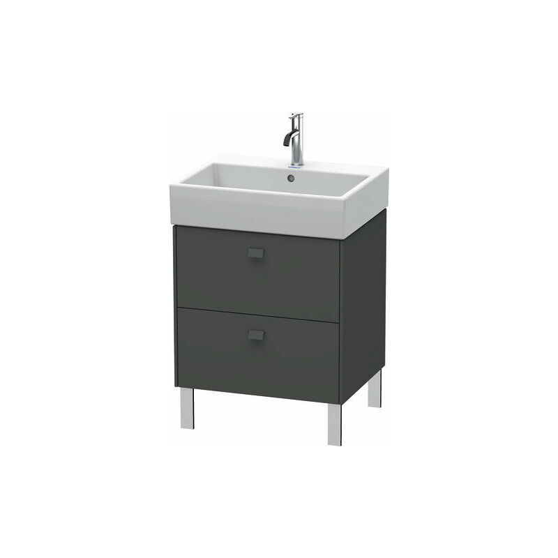 

Mueble de aseo Duravit Brioso de 58,4 x 45,9 cm, 2 extraíbles, incl. hueco para sifón y delantal, para lavabo Vero Air 235060, Color (frente/cuerpo):