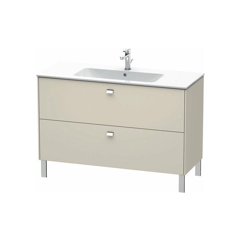 

Mueble de aseo Duravit Brioso de pie 122,0 x 47,9 cm, con 2 extraíbles, incl. hueco para sifón y delantal, para lavabo ME by Starck 233612, Color