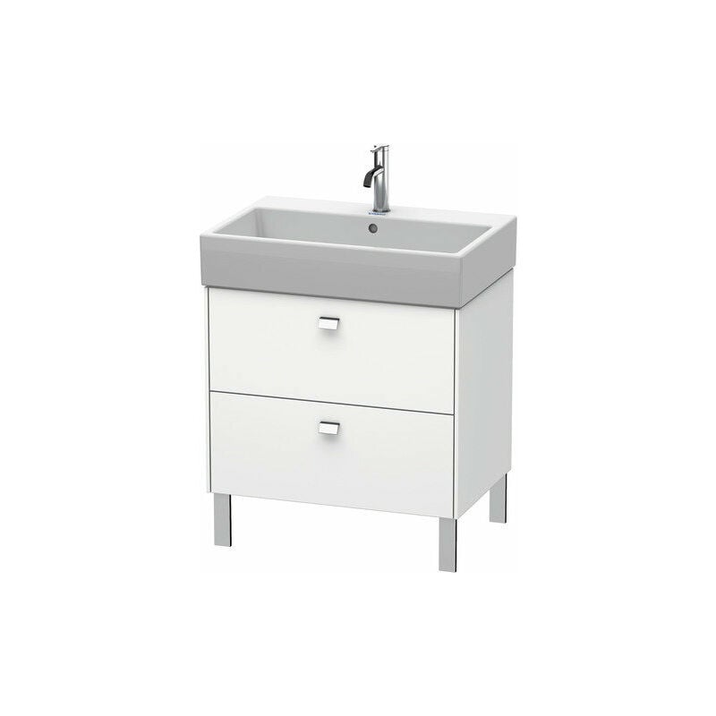 

Mueble de aseo Duravit Brioso de pie 68,4 x 45,9 cm, 2 extraíbles, extraíble superior incl. hueco para sifón y delantal, para lavabo Vero Air 235070,