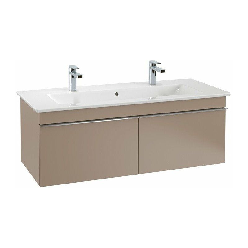 

Villeroy&boch - Mueble de baño, 1153 x 420 x 502 mm, modelo suspendido, en madera de roble Santana