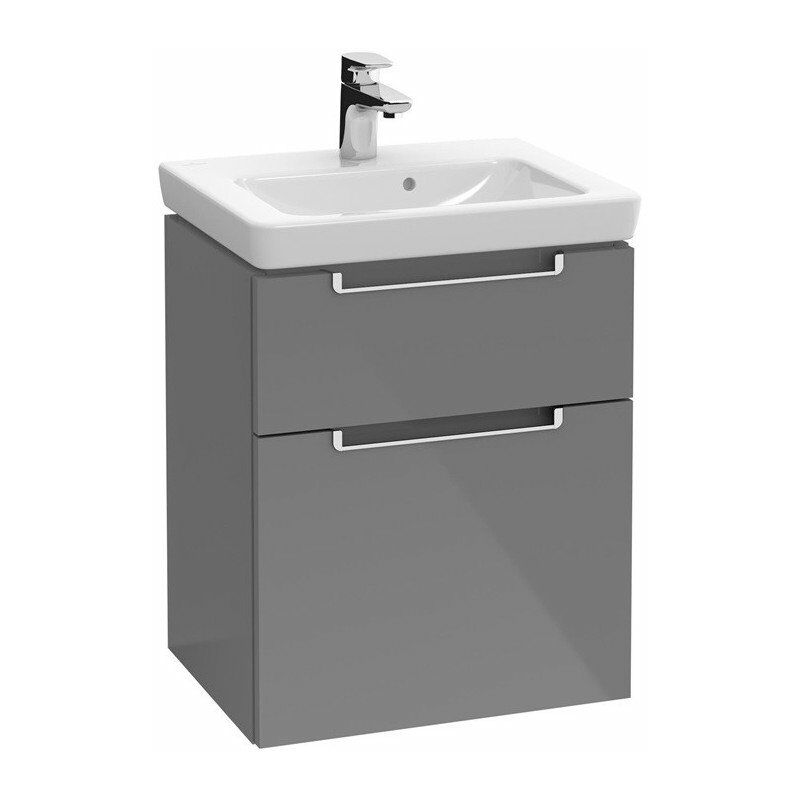 

Mueble de baño, 485 x 590 x 380 mm, modelo suspendido, En madera de roble Santana