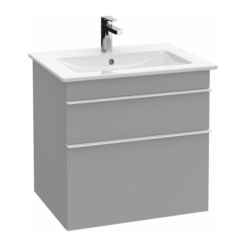 

Mueble de baño, 553 x 590 x 502 mm, modelo suspendido, en madera blanca