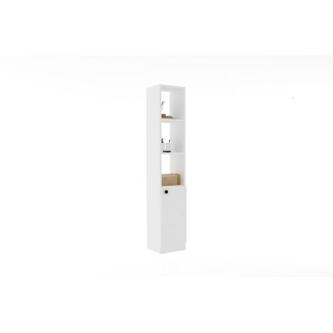 Mueble de baño, armario de baño, espacio de almacenamiento. Cabinet Blanco