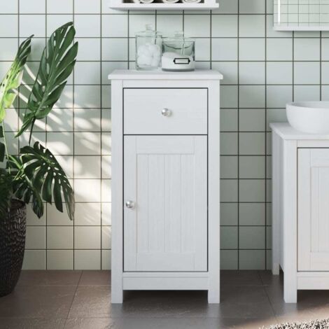Mueble de baño BERG madera maciza de pino  40x34x80 cm