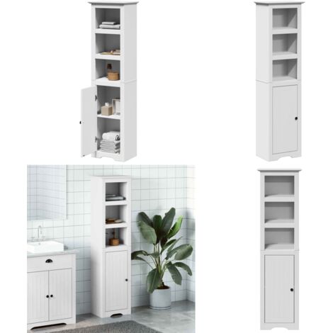 Mueble de baño BODO blanco 44x30x160 cm - Mueble de baño - Almacenamiento de baño