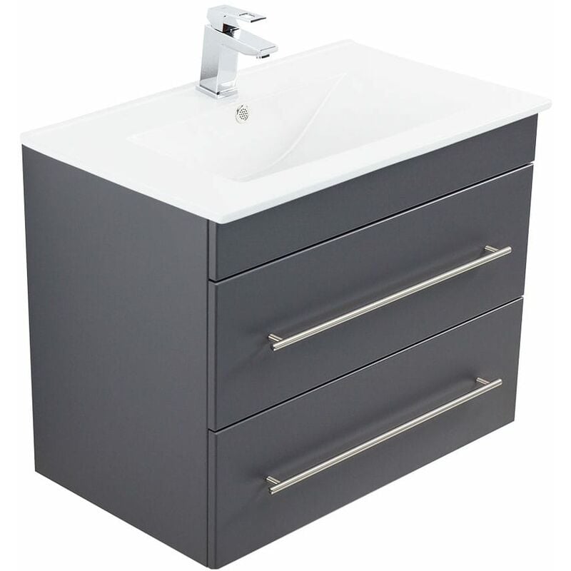 

Mueble de baño Casa Infinity 750 Antracita satinado