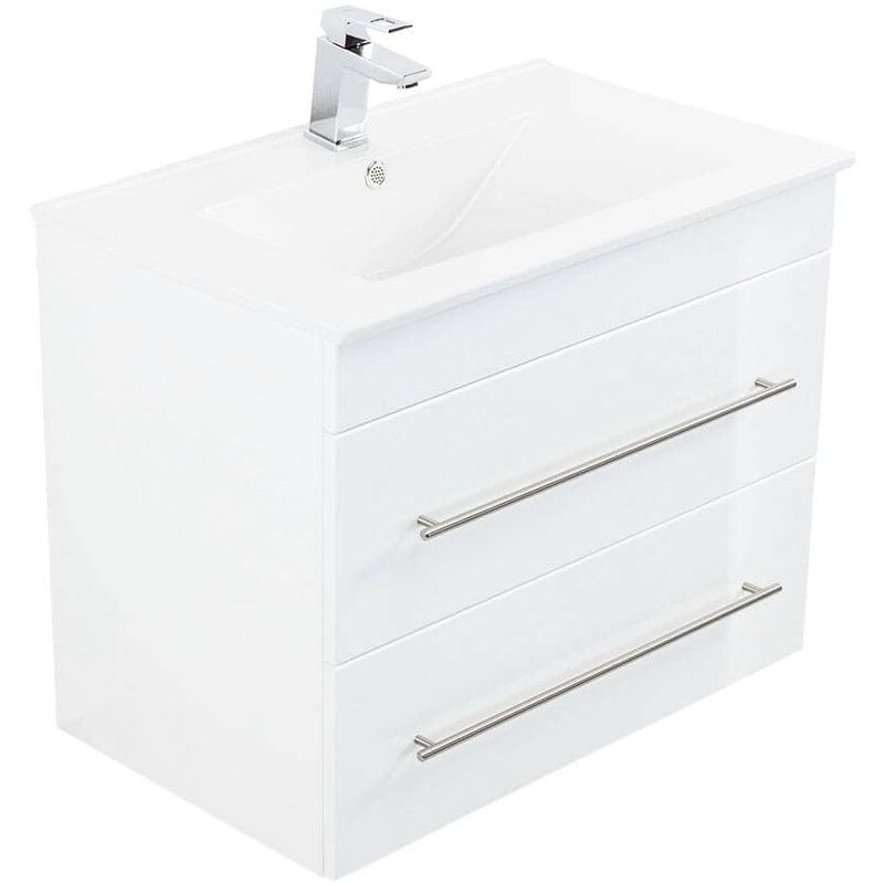 

Mueble de baño Casa Infinity 750 Blanco brillante