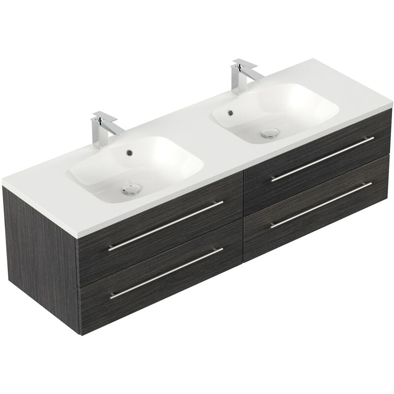 

Mueble de baño Colossos 160 Antracita vetado