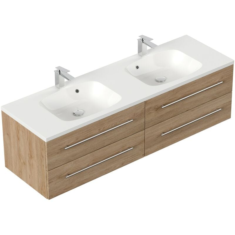 

Mueble de baño Colossos 160 Roble claro