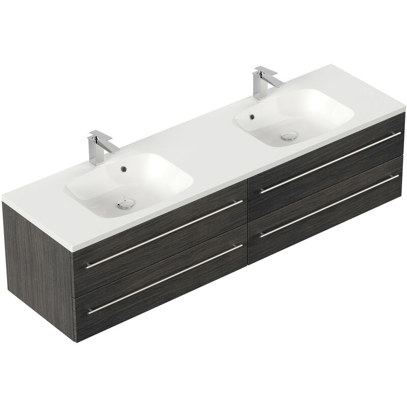 

Mueble de baño Colossos 180 Antracita vetado