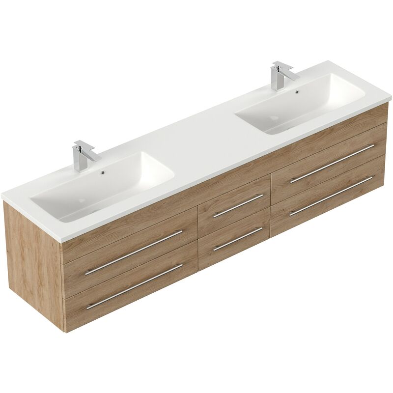 

Emotion - Mueble de baño Colossos 200 roble claro