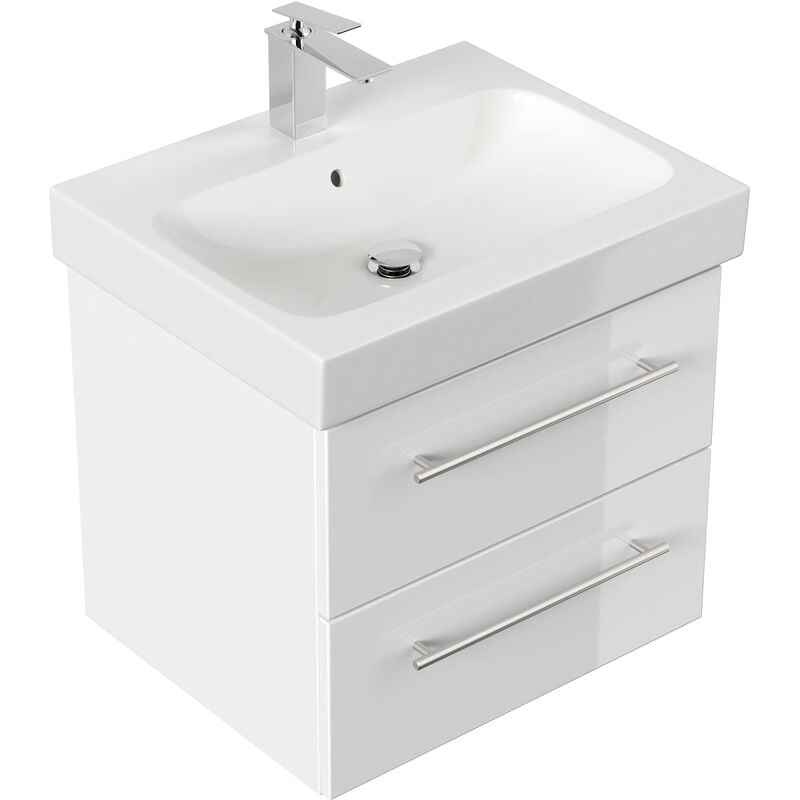 

Mueble de baño con Lavabo Geberit Icon 60 cm blanco brillante