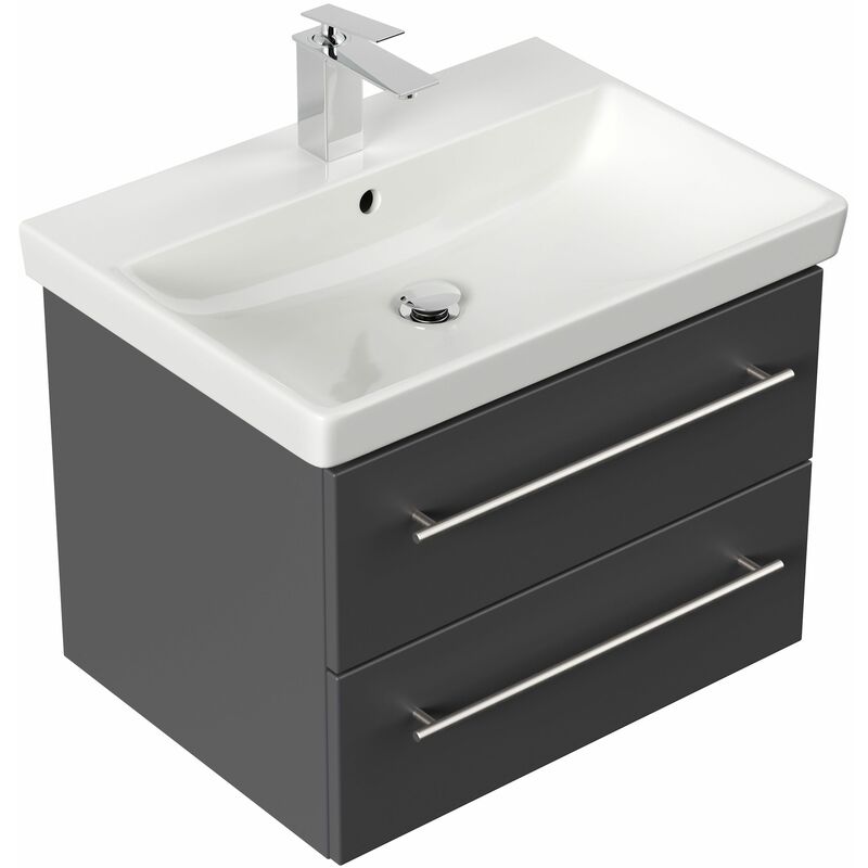 

Mueble de baño con Lavabo Villeroy & Boch Avento 65cm Antracita satinado