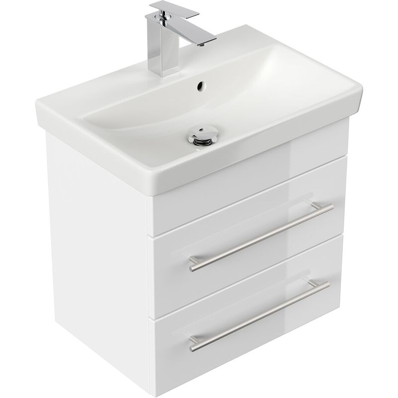 

Mueble de baño con Lavabo Villeroy & Boch Avento Compact 55cm Blanco brillante