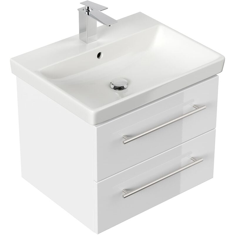 

Mueble de baño con Lavabo Villeroy & Boch Avento Compact 60cm Blanco brillante