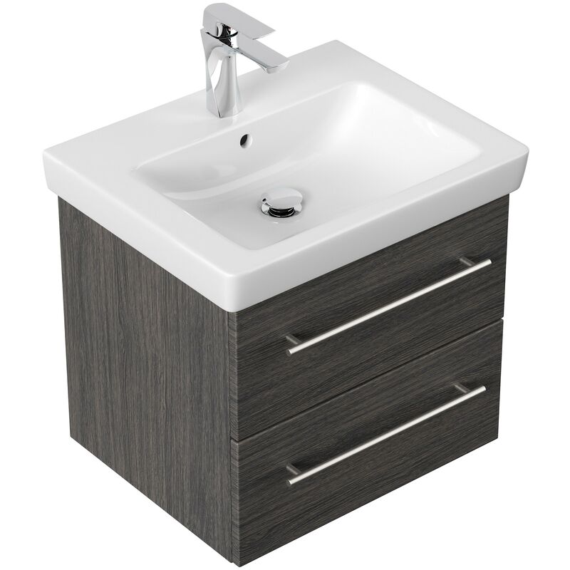 

Mueble de baño con Lavabo Villeroy & Boch Subway 2.0 55 cm Antracita vetado