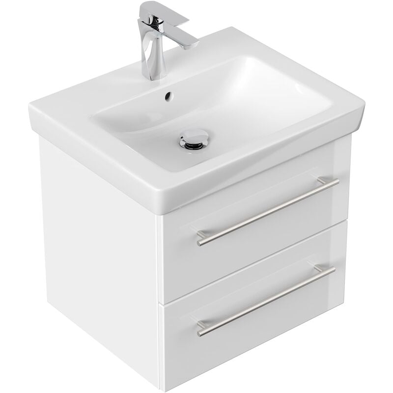

Mueble de baño con Lavabo Villeroy & Boch Subway 2.0 55 cm blanco brillante
