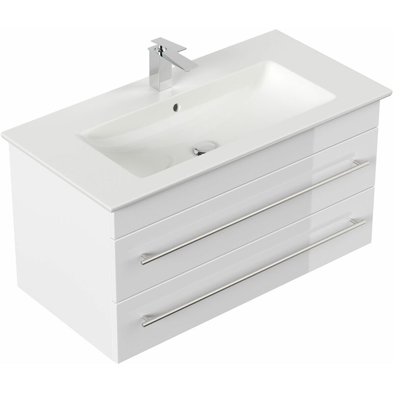 

Mueble de baño con Lavabo Villeroy & Boch Venticello 100 cm blanco brillante
