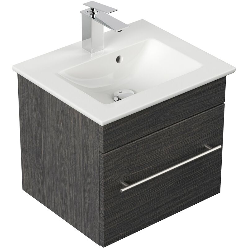 

Mueble de baño con Lavabo Villeroy & Boch Venticello 50 cm antracita vetado