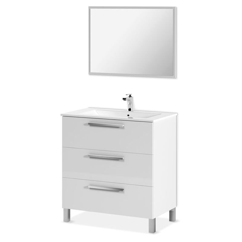 

Mueble Baño 80Cm + Espejo Athena