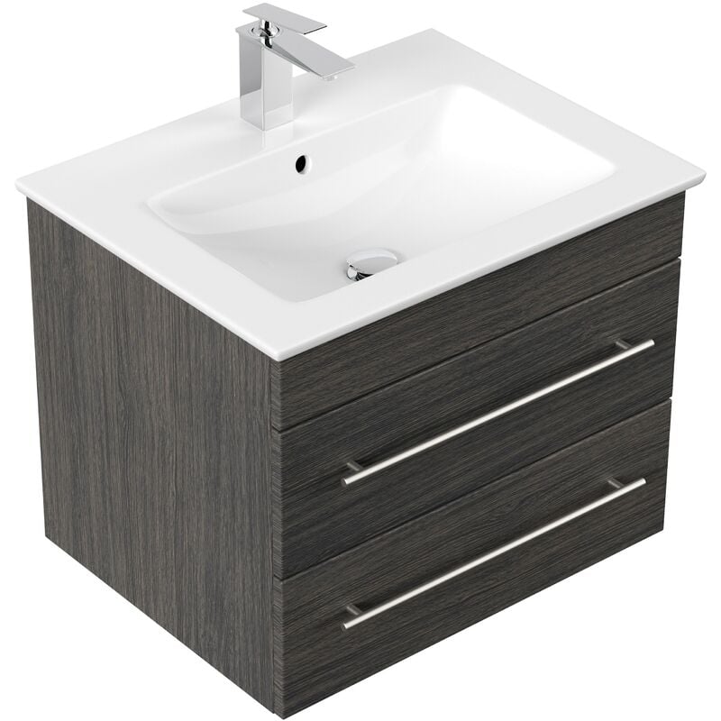 

Mueble de baño con Villeroy & Boch Venticello Lavabo 65 cm antracita vetado