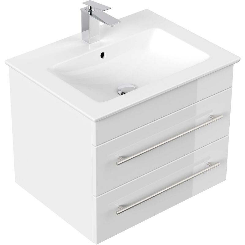 

Mueble de baño con Villeroy & Boch Venticello Lavabo 65 cm blanco brillante