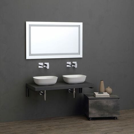 MUEBLE DE BAÑO DE PARED DE 120 CM + UNIDAD BASE DE 60 CM