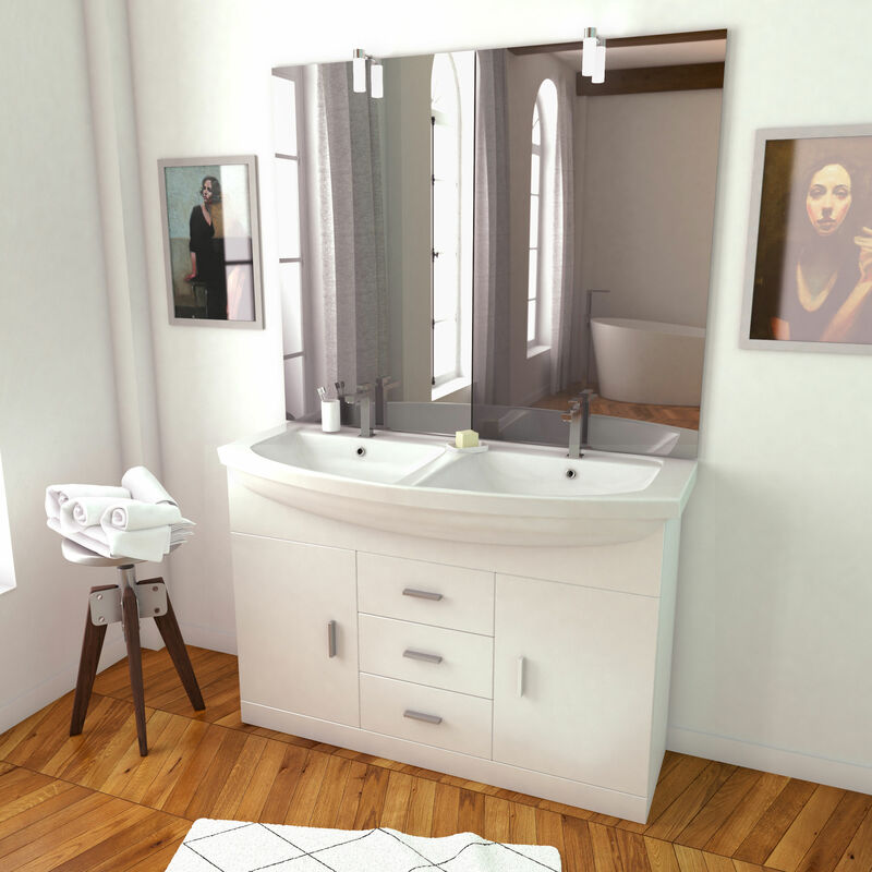 Nuevo Muebles De Bano Doble Lavabo | Compra Online a Precios Super Baratos