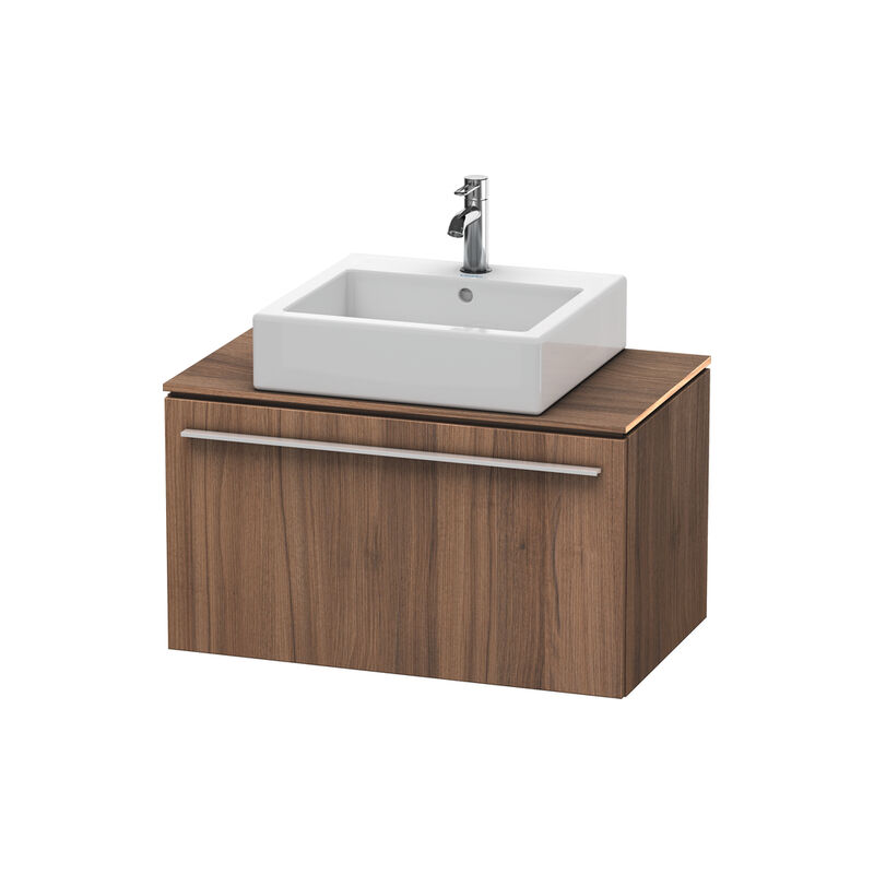 

Mueble de baño Duravit X-Large para consola 6501, 1 cajón, 800 mm, Color (frente/cuerpo): Nogal natural decorado - XL650107979