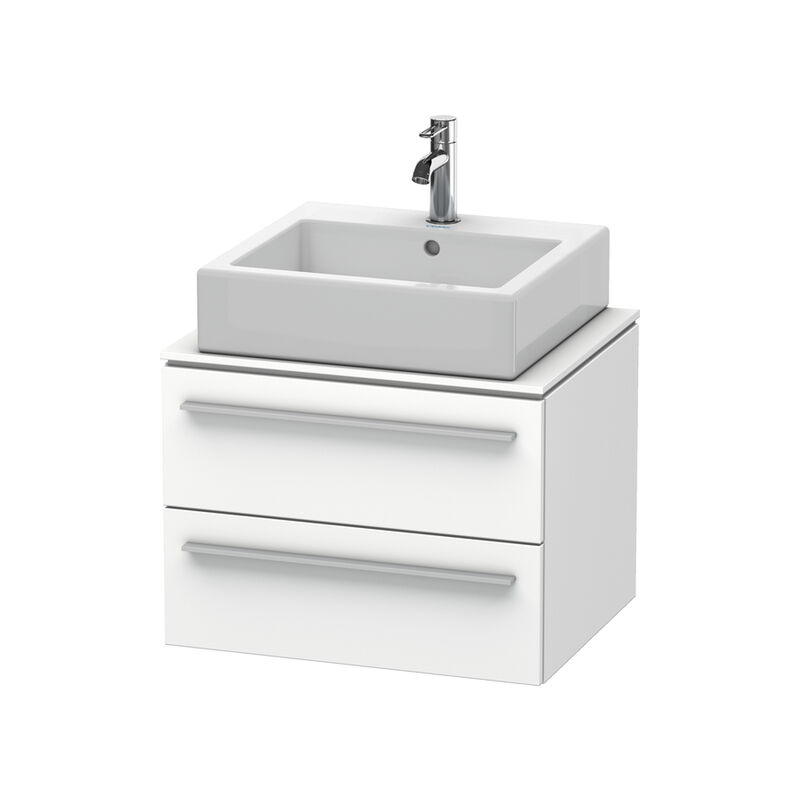 

Mueble de baño Duravit X-Large para consola 6510, 2 cajones, 600 mm, Color (frente/cuerpo): Blanco Mate Decoración - XL651001818