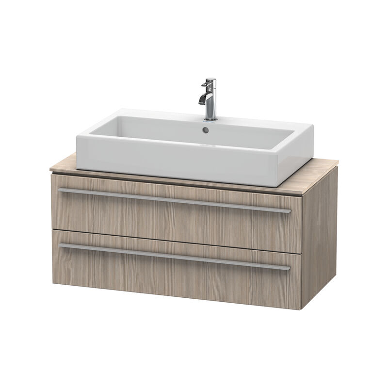 

Mueble de baño Duravit X-Large para consola 6512, 2 cajones, 1000 mm, Color (frente/cuerpo): Decoración Pino Plata - XL651203131