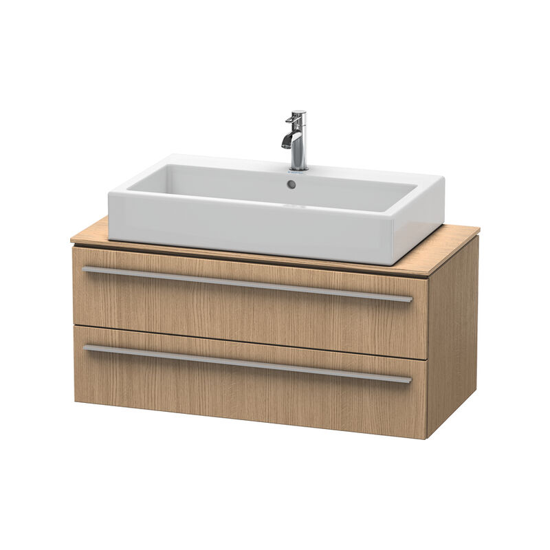 

Mueble de baño Duravit X-Large para consola 6512, 2 cajones, 1000 mm, Color (frente/cuerpo): Decoración Roble Europeo - XL651205252