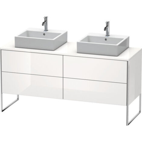 Mueble de baño Duravit XSquare de 160,0 x 54,8 cm, 4 cajones,