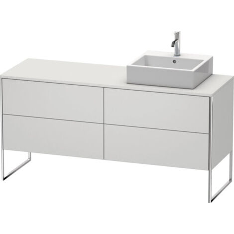 Mueble de baño Duravit XSquare de 160,0 x 54,8 cm, 4 cajones,