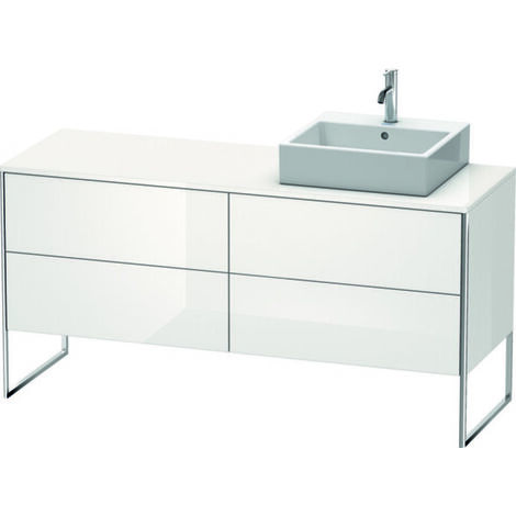 Mueble de baño Duravit XSquare de 160,0 x 54,8 cm, 4 cajones,