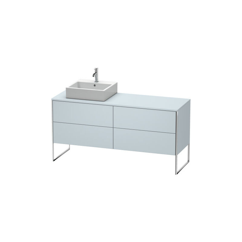 

Mueble de baño Duravit XSquare de 160,0 x 54,8 cm, 4 cajones XS4924L, Color (frente/cuerpo): Laca negra de alto brillo - XS4924L4040