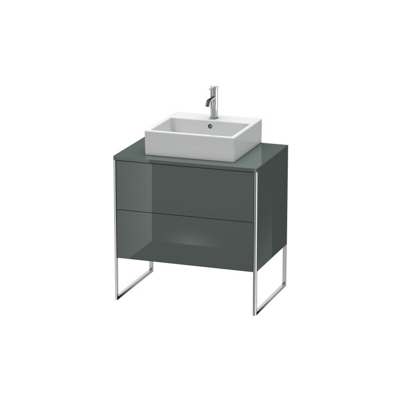 

Mueble de baño Duravit XSquare de 80,0 x 54,8 cm, 2 cajones, Color (frente/cuerpo): Jade laca alto brillo - XS492000303