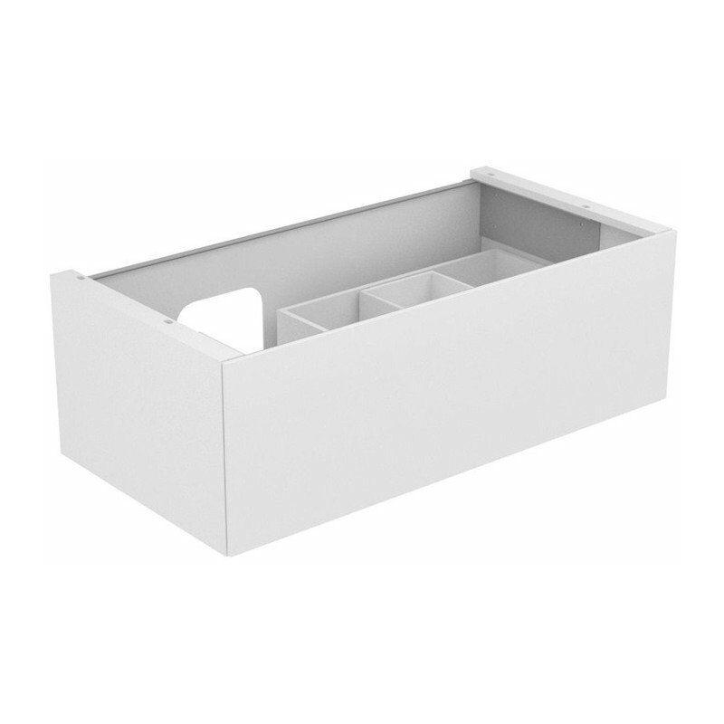 

Keuco - Mueble de baño EDICIÓN 11 PLANIFICACIÓN 1050 x 350 x 535 mm, corte sifón izquierdo negro